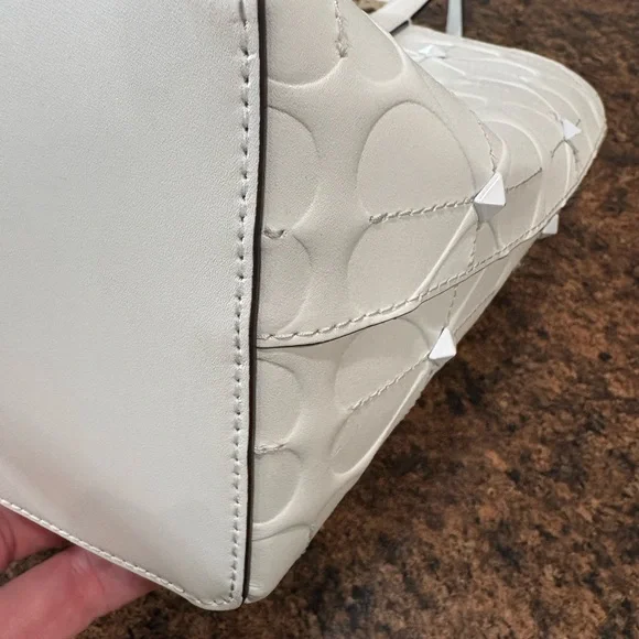 EUC Kate Spade white tote - Picture 12 of 16